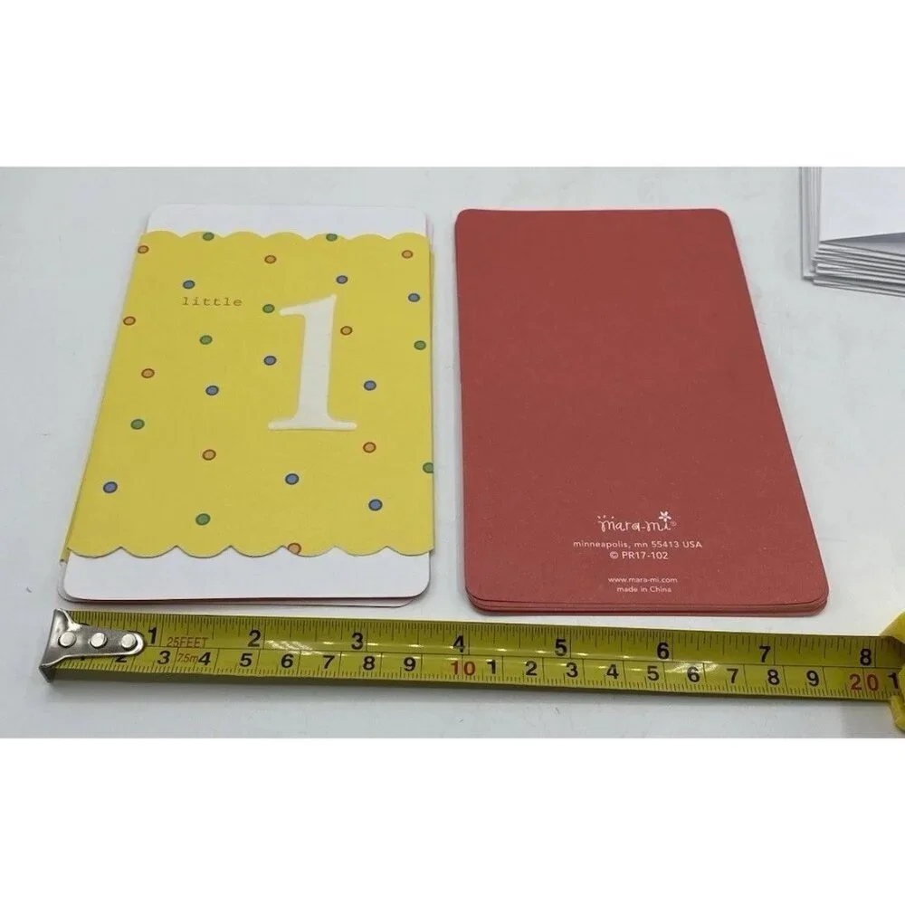 Mara-Mi Baby Announcement Photo Cards 10 Count Flocked 4